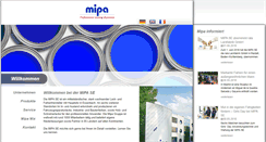 Desktop Screenshot of mipa-paints.com
